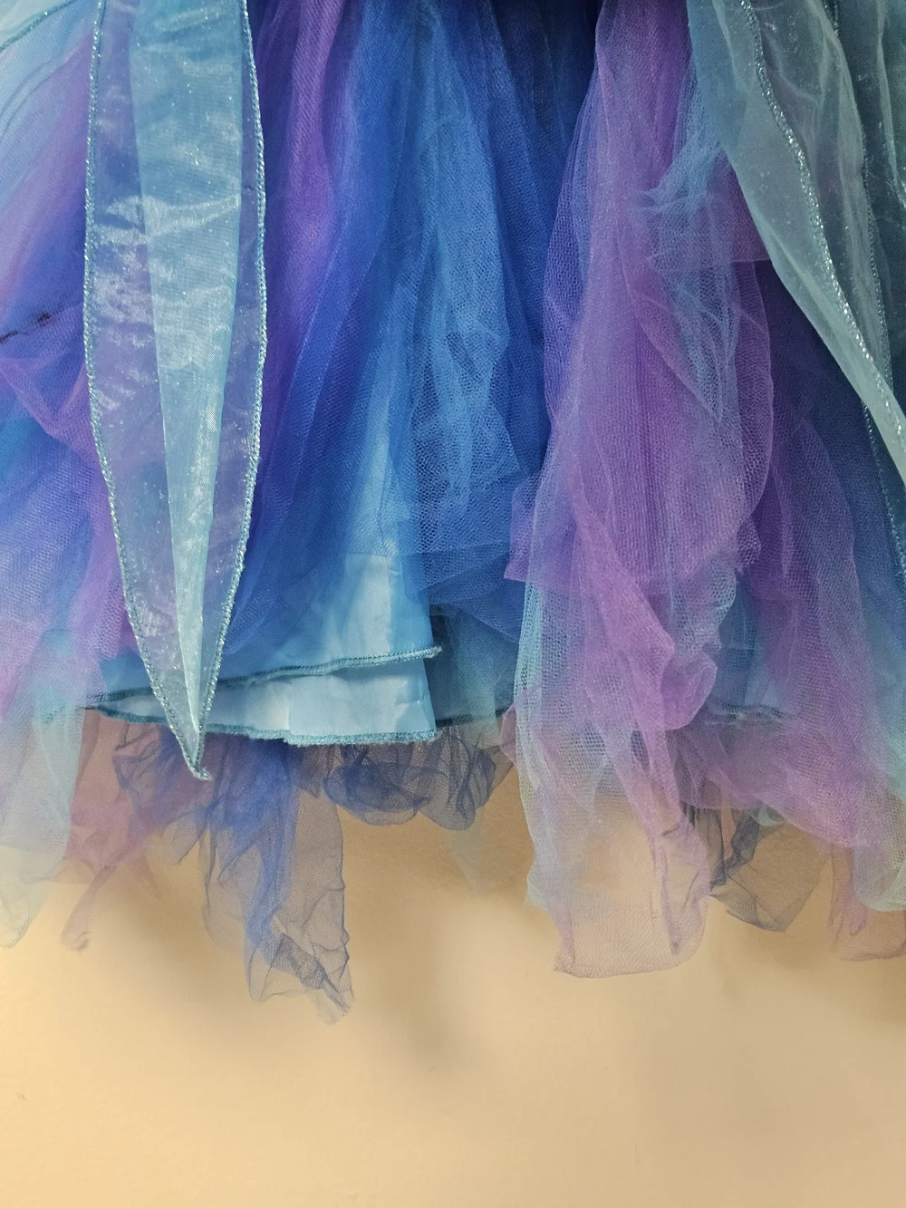 Mermaid Tutu Costume Dress - Purple & Blue Size 4
